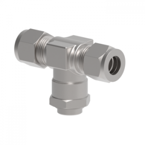 TEE FILTER 1/4" FTH-4T-1 [S316, 1mic]  HY-LOK