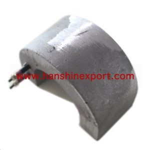 Order made cast aluminum heater